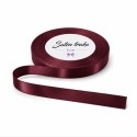 Saten traka 1 cm bordo