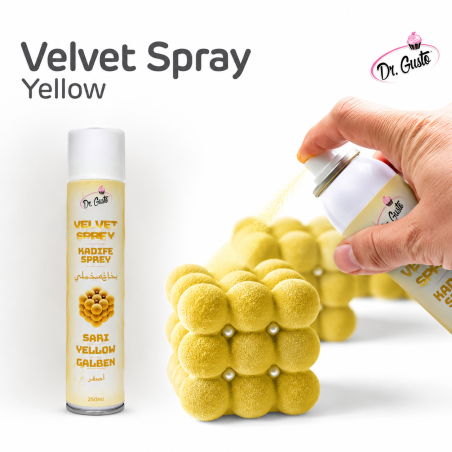 DR. GUSTO JESTIVI VELVET SPREJ 250ML - ŽUTI