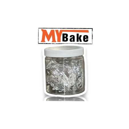 MyBake Dekorativni Srebreni Listići u Kutiji 8 kom. 16x16