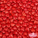 Jestive Perle u Obliku Srca 100g - Crvene