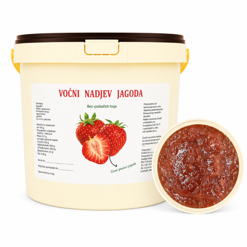 FCO Voćni Nadjev Jagoda 6kg