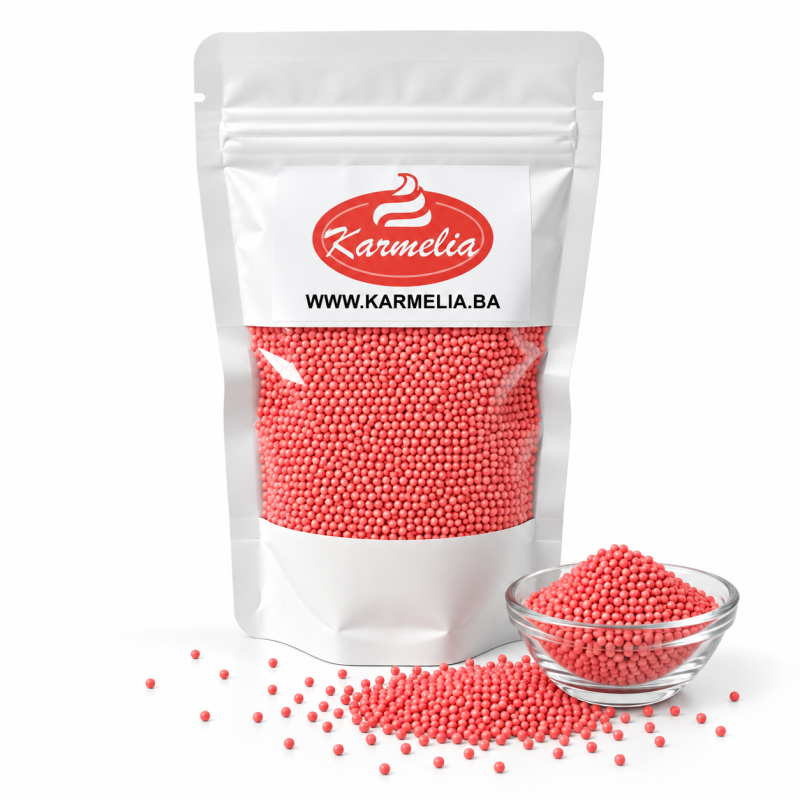 Jestive Perle 100g 1mm - Crvene Mat