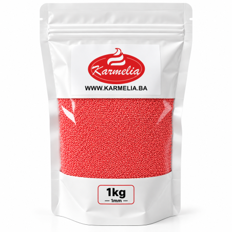 Jestive Perle 1kg 1mm - Crvene Mat