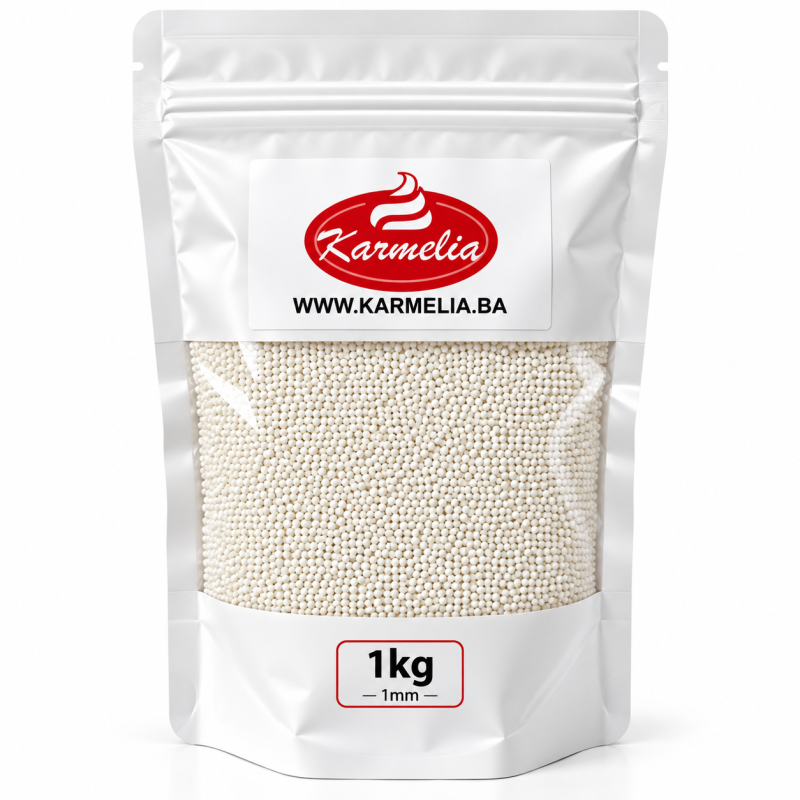 Jestive Perle 1kg 1mm - Bijele Mat