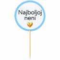 DS 3D Toper Komad Najboljoj neni