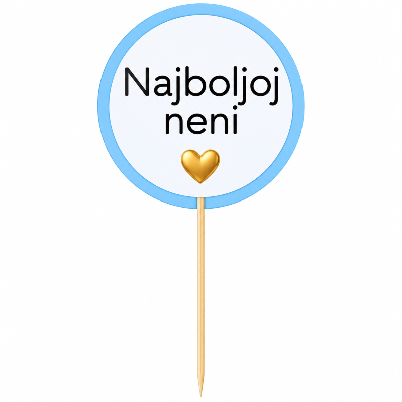 DS 3D Toper Komad Najboljoj neni