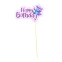 DS 3D Toper Komad Happy Birthday Stich & Angel