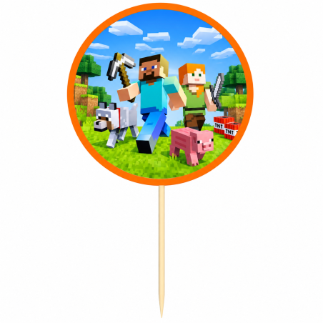 DS 3D Toper Komad Minecraft
