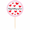 DS 3D Toper Komad Happy birthday my love