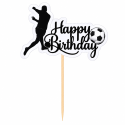 DS 3D Toper Komad Happy Birthday Fudbal