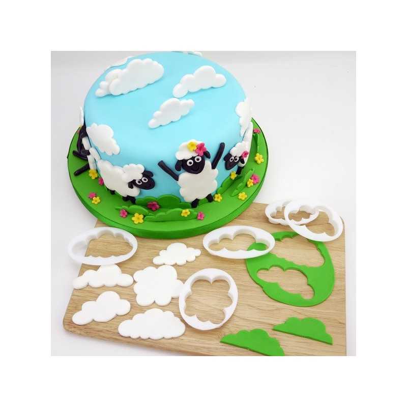 Plastični sjekač za oblak set 5Kom