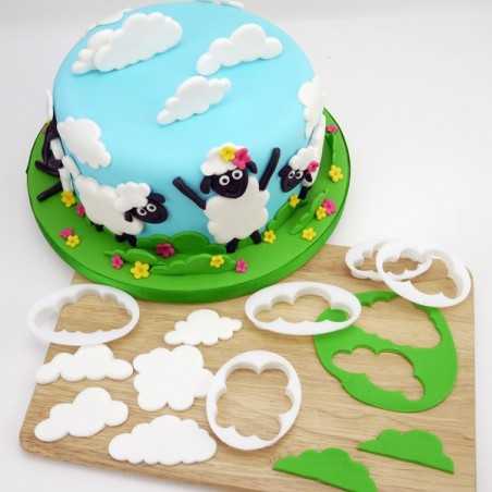 Plastični sjekač za oblak set 5Kom